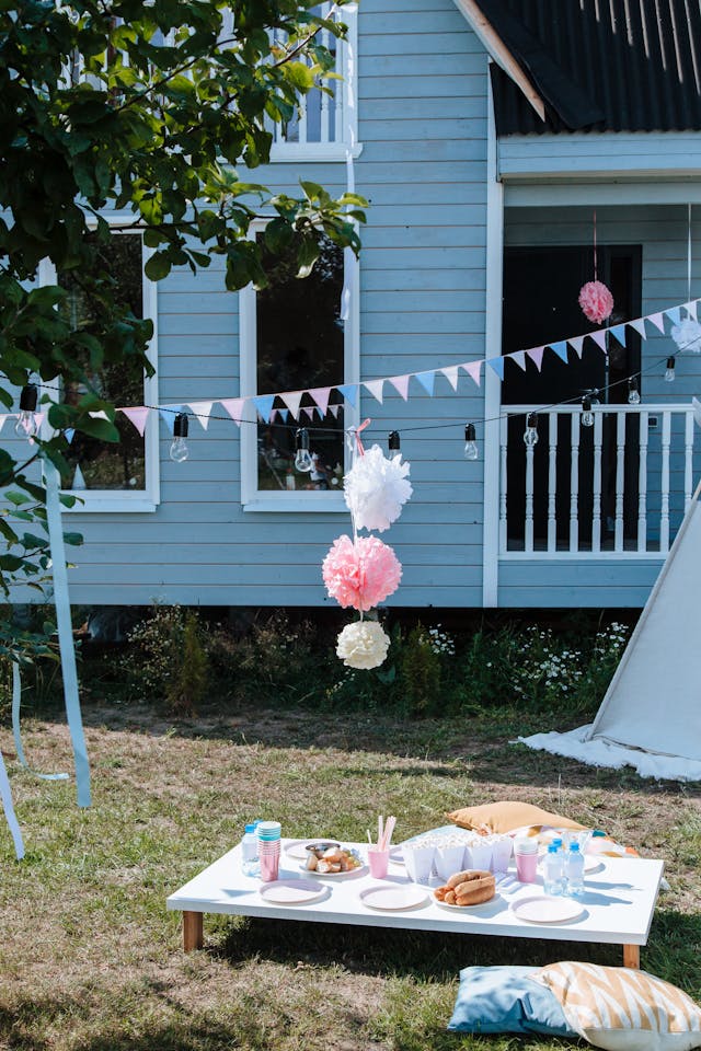 backyard party
